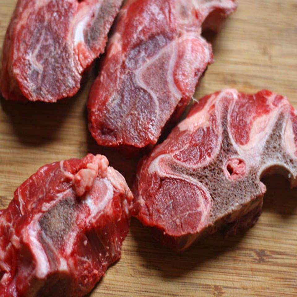 American Bison Neck Bones