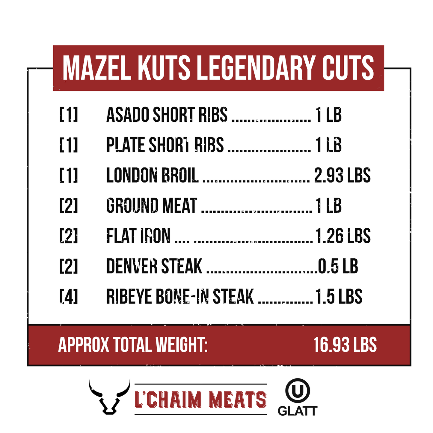 American Bison Mazel Kuts Grill Master Box