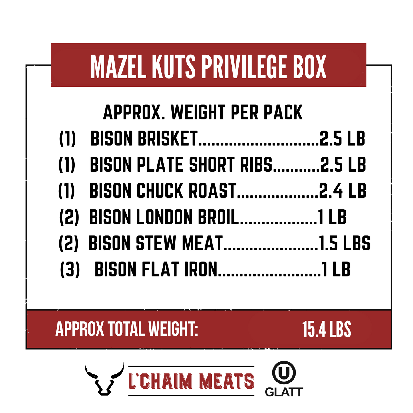 American Bison Mazel Kuts Privilege Box