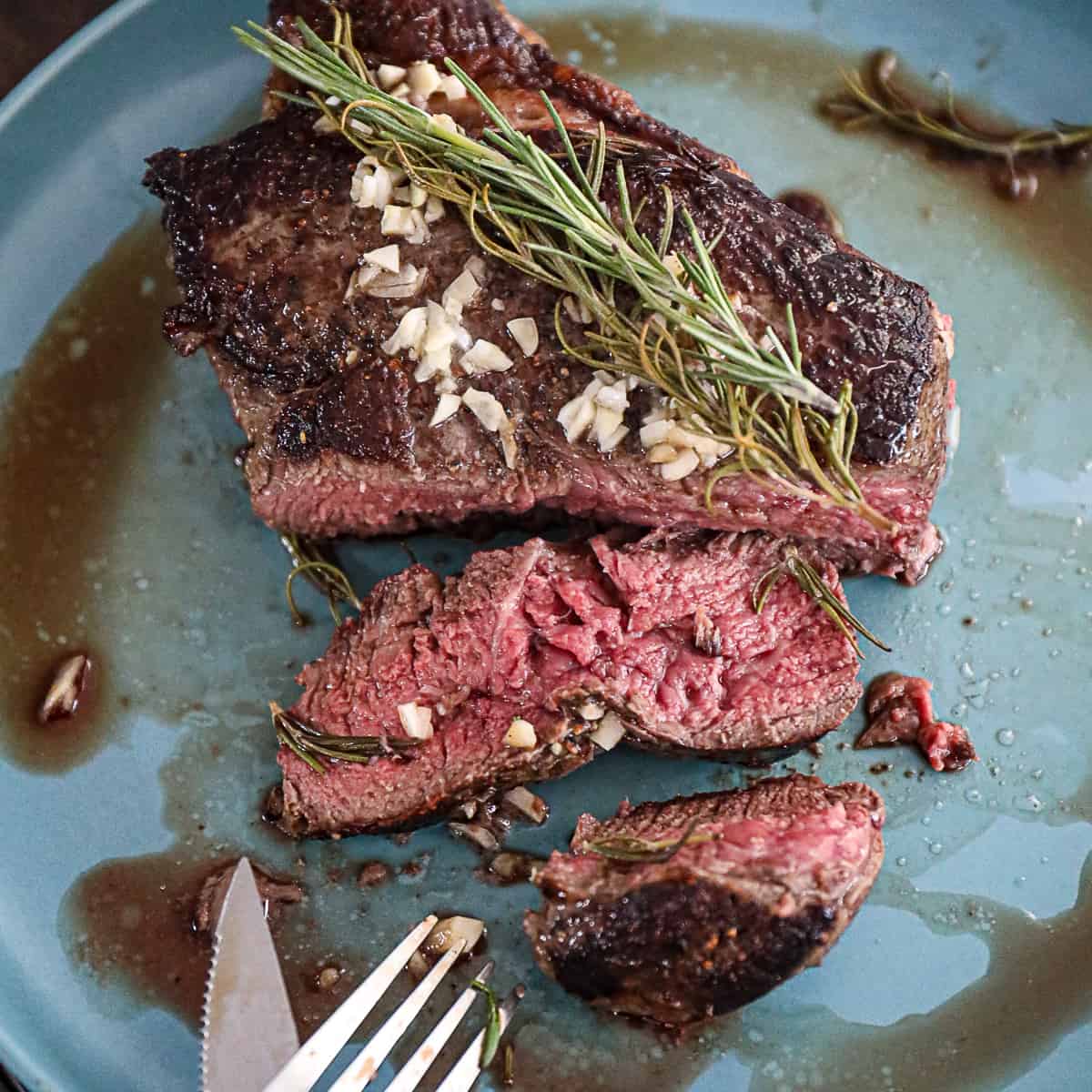 Premium Kosher Grass-Fed Beef - Top Sirloin Steak (Hind Quarter) | L'Chaim Meats