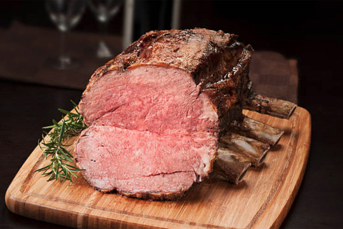 American Bison Prime Rib (Bone-in) | 103 Bone in Rib