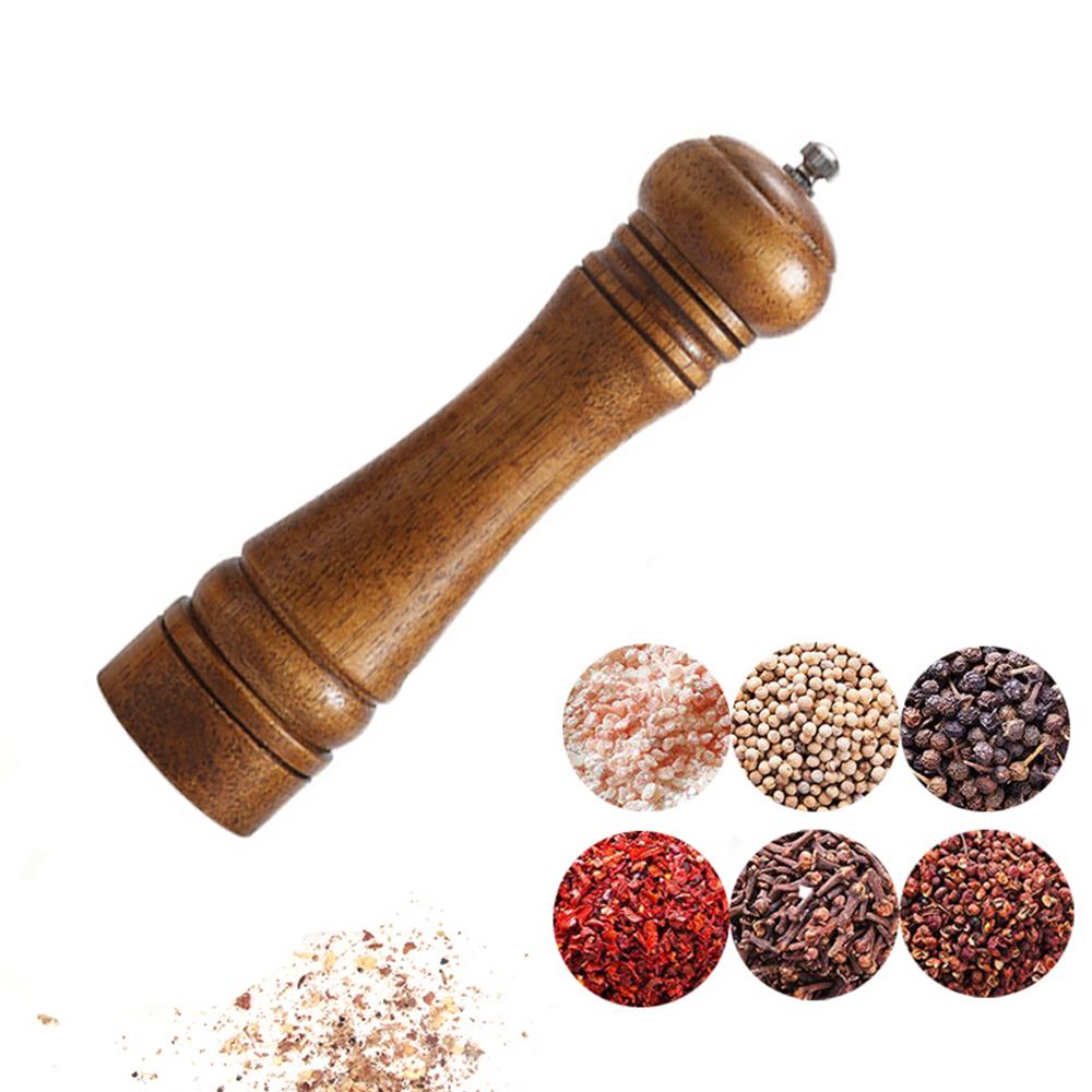 Kitchen Accessories Manual Salt and Pepper Grinder Adjustable Thickness Pepper  Mills Spices Seasoning Grinder BBQ Cooking Tools