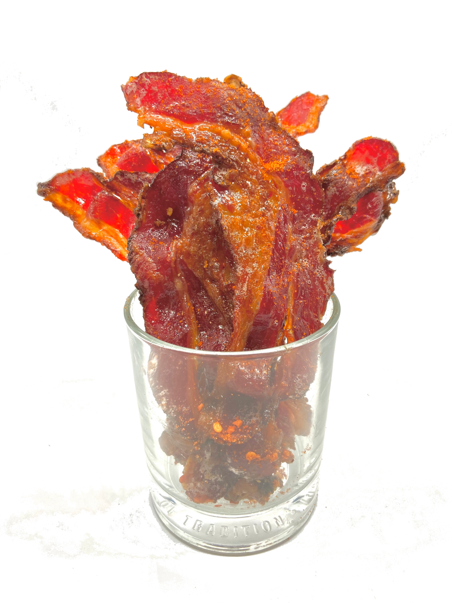 Candied Sriracha Beef "Bacon"