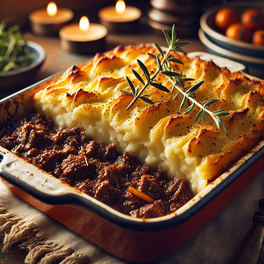 Comfort Food Reinvented: Kosher Bison Shepherd's Pie