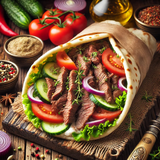 Middle Eastern Delight: Shawarma with Kosher Grass-Fed Beef