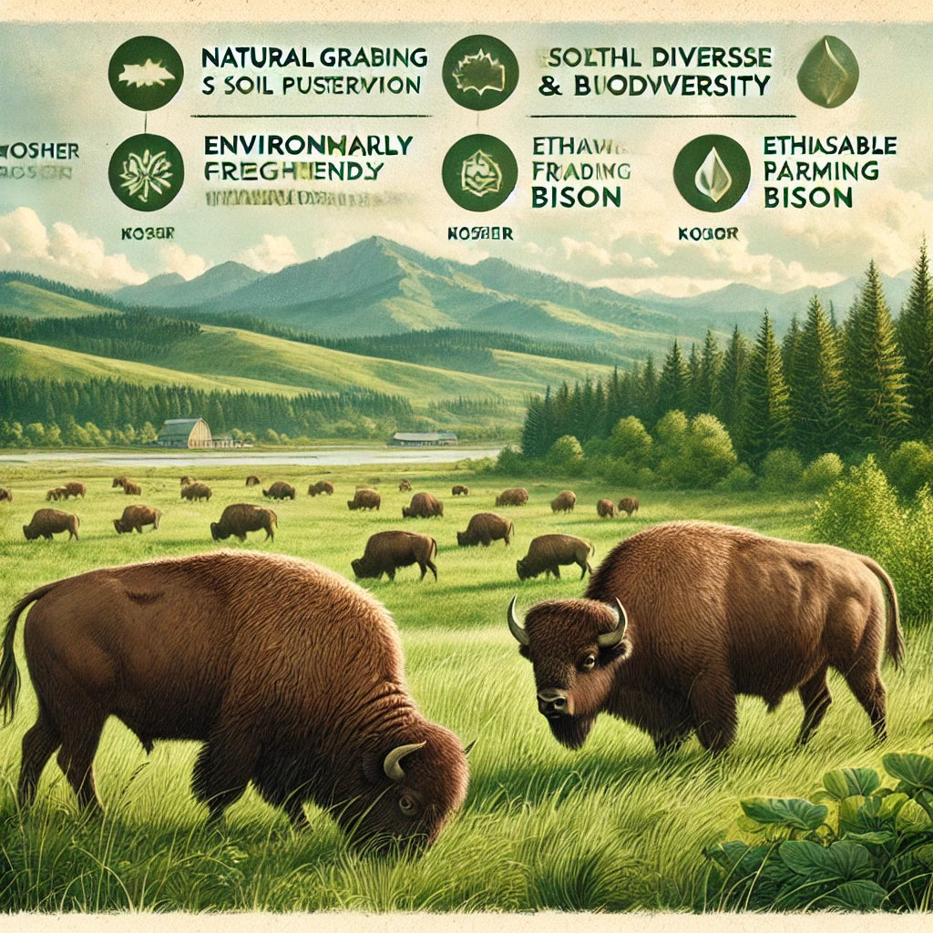 Kosher Bison in the Wild: Why It’s a Sustainable Choice