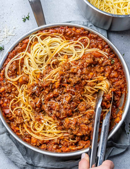 Ground Beef Bolognese