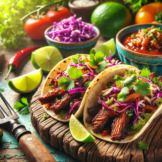 Beef Brisket Tacos with Spicy Slaw: A Tex-Mex Feast