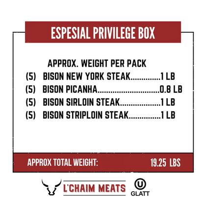 American Bison Espesial Privilege Box