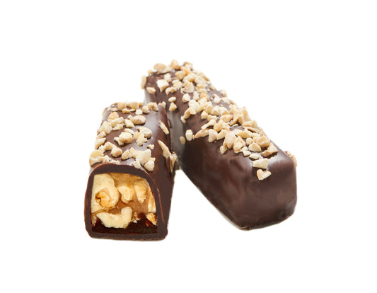 Caramel Chewy Nut Bar Chocolate - Kosher Dairy Free