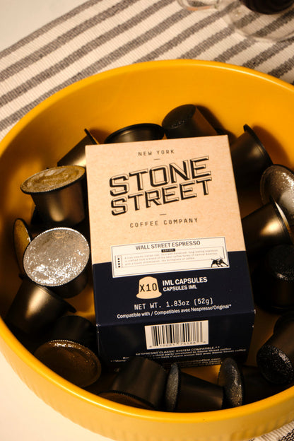 Wall Street Espresso Capsules