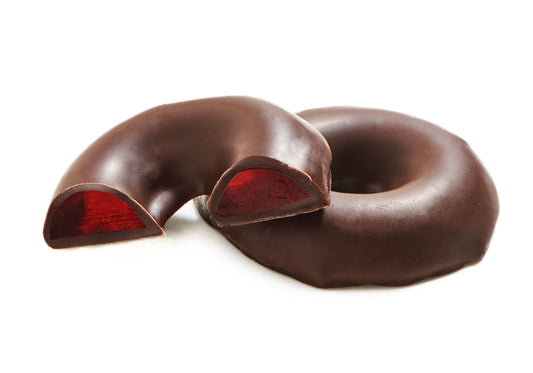 Chocolate Jelly Rings - Kosher Dairy Free