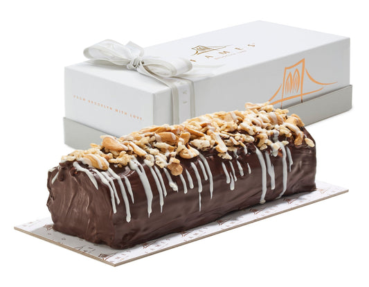 BUTTER BLEND CHOCOLATE LOG - Kosher Dairy Free