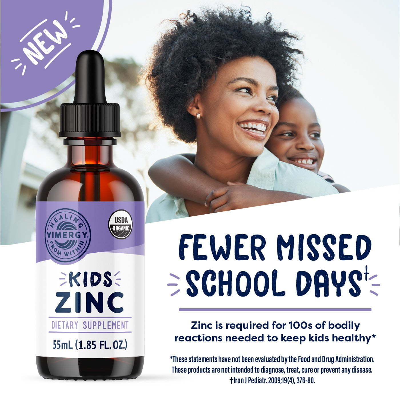 Kids Organic Liquid Zinc