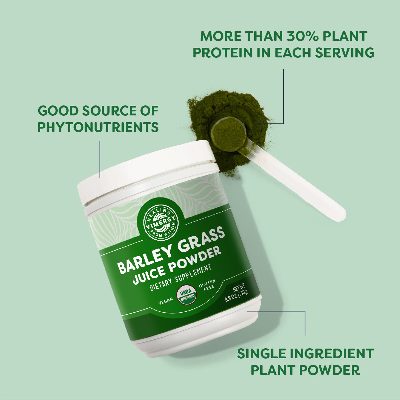 Organic Barley Grass Juice Powder