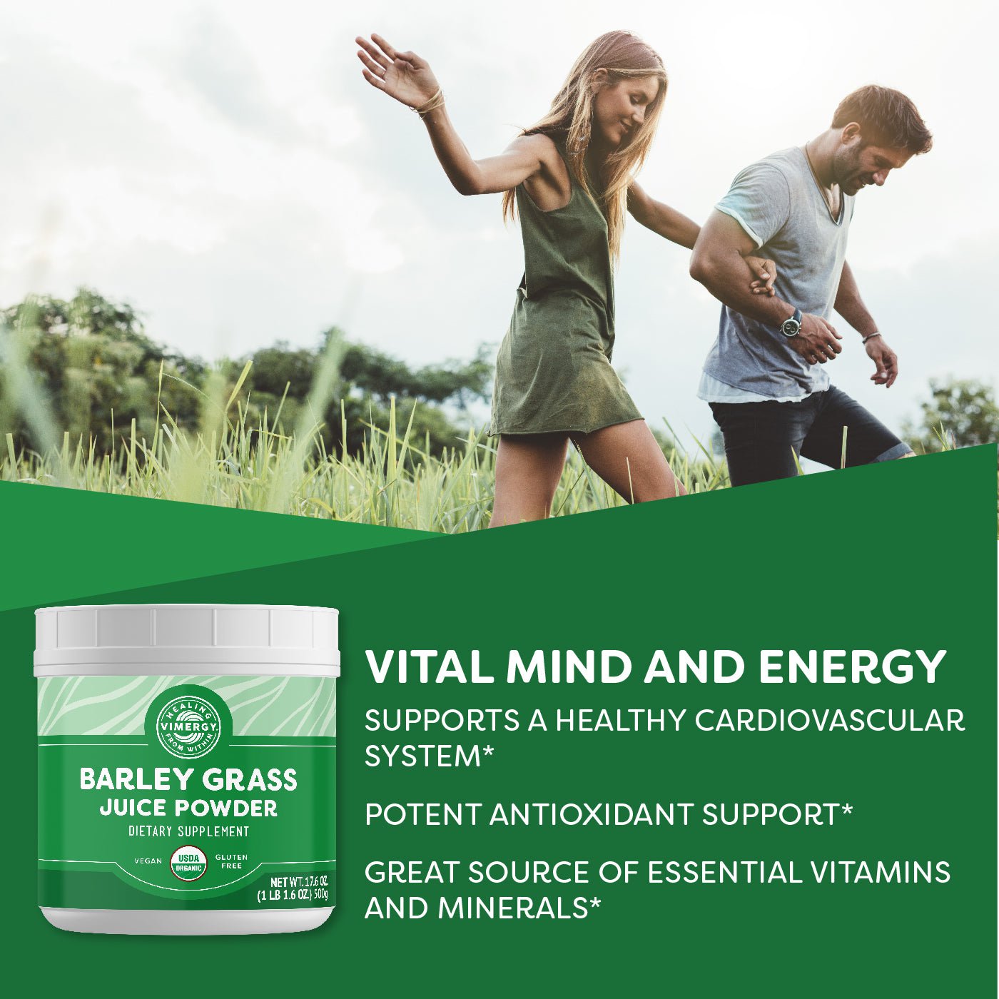 Organic Barley Grass Juice Powder