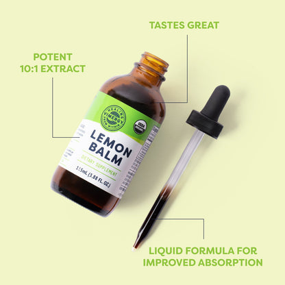 Organic Liquid Lemon Balm