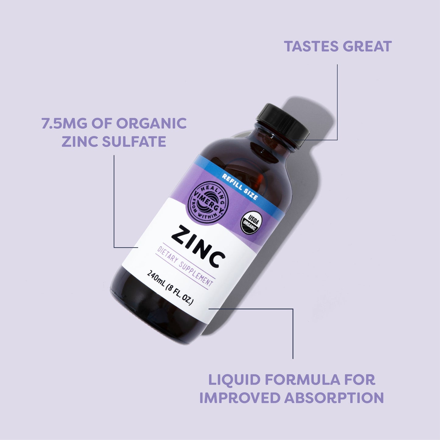 Organic Liquid Zinc