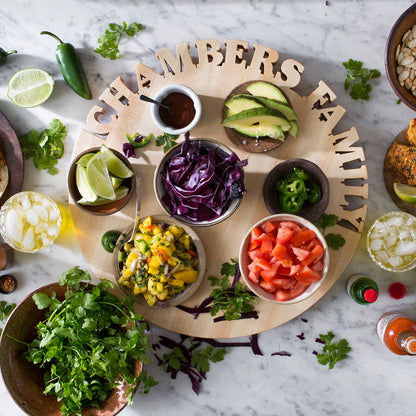 Personalized Cutting Board ~ Round