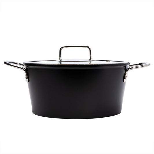 L'Chaim Meats Serenk Excellence Stock Pot, 2.64-Quart Cooking Pot, Non-stick