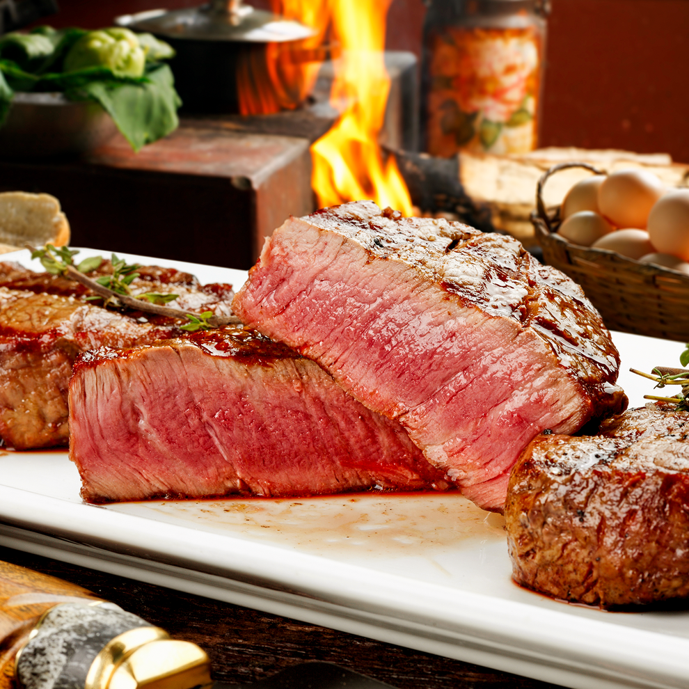 Kosher Bison Filet Mignon (Hind Quarters) For Sale L'Chaim Meats