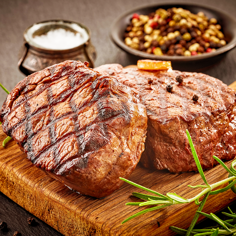 Kosher Bison Filet Mignon (Hind Quarters) For Sale L'Chaim Meats