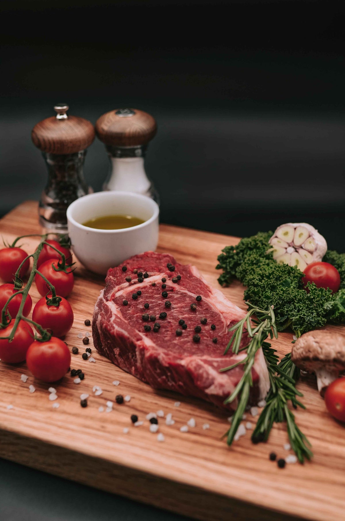 Kosher Bison Ribeye Steak Boneless For Sale | L'Chaim Meats | Buy ...
