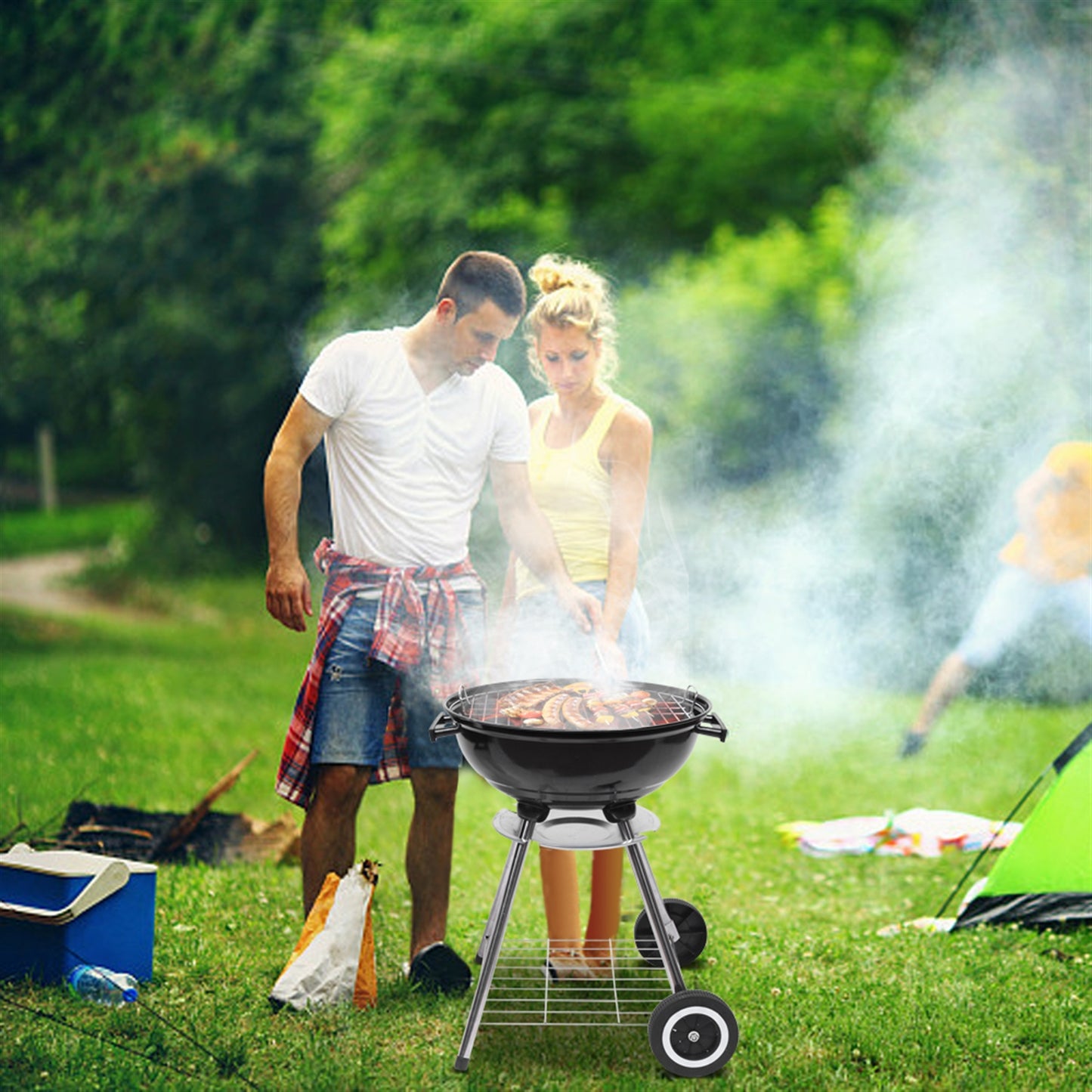 Charcoal Stove BBQ Grill For Outdoor Cooking Outdoor Cooking