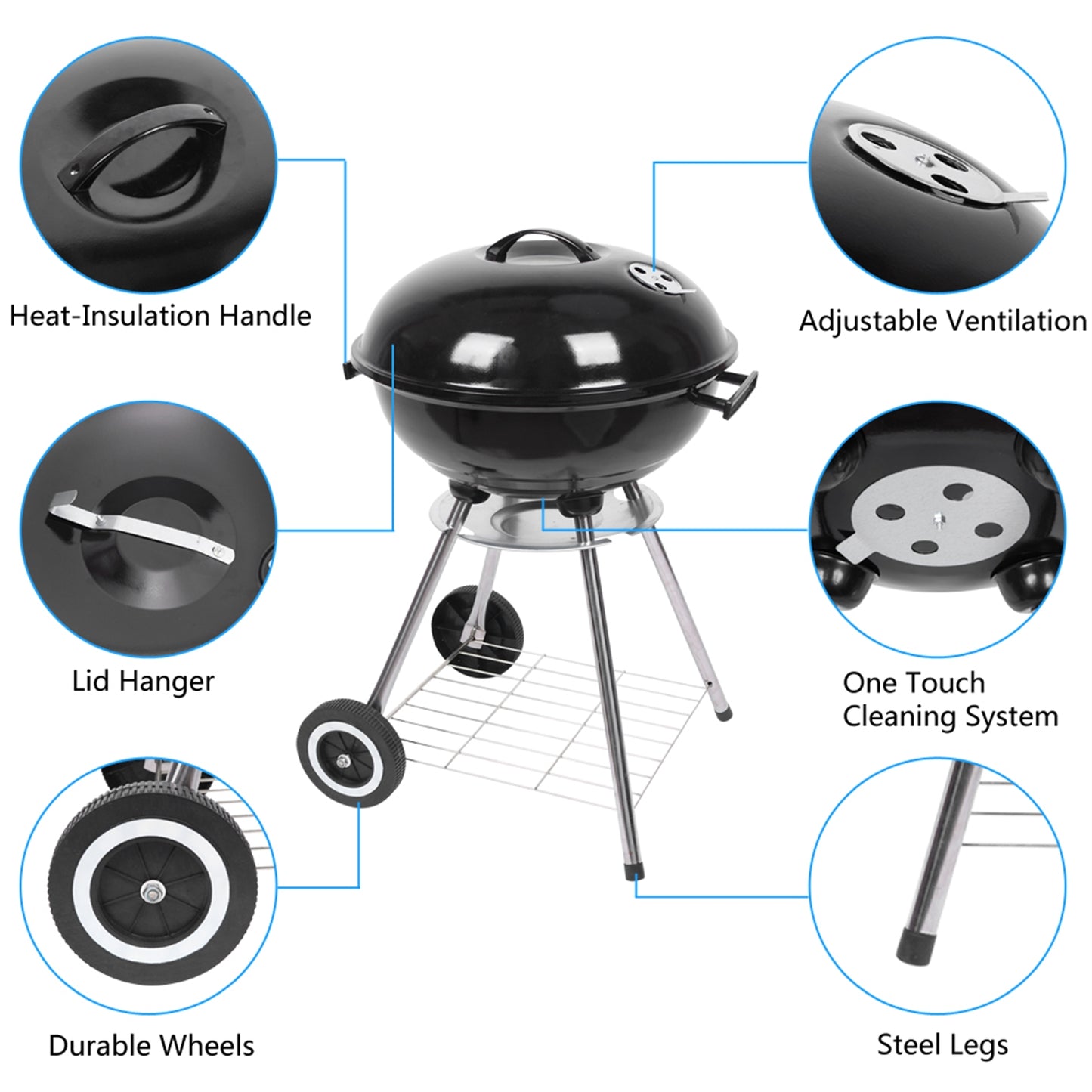 Charcoal Stove BBQ Grill For Outdoor Cooking Product Detail